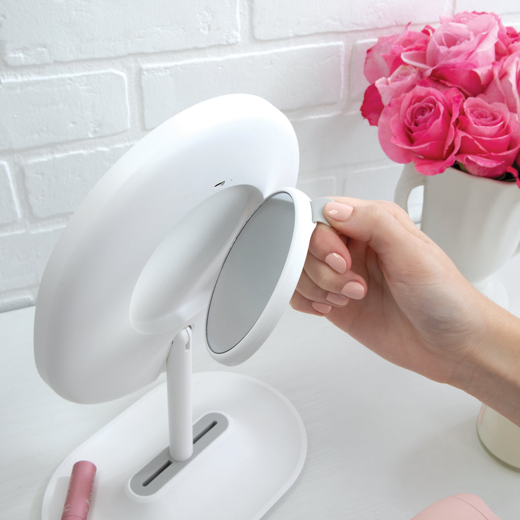 Rechargeable LED Lighted Makeup Mirror