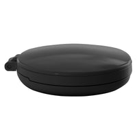 LED Compact Travel Makeup Mirror - Black