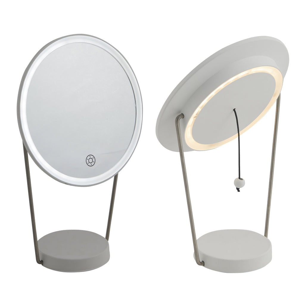 2-in-1 LED Mirror + Lamp